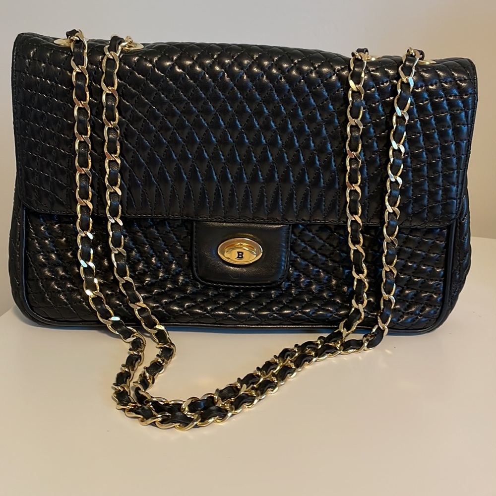 Bally Quilted Leather Shoulder Bag - Classic!!